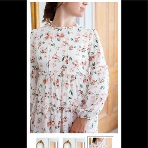 SOLD  Teatime & rosebuds dress Dainty Jewells